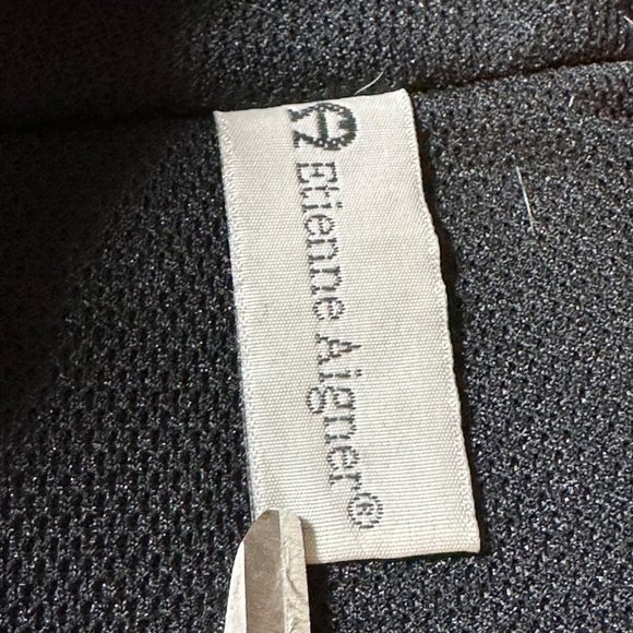 Etienne Aigner Black Winter Boots Foul Weather Water Resistant Full Zip Size 8 M - Picture 8 of 10